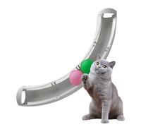 Umiocns Cat Rail Toy - Fun Cat Ball Track Puzzle - Mental Physical Exercise Puzzle, Pet Training Supplies for All Breed Sizes