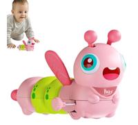 Umiocns Caterpillar Crawling Toy, Wind up Caterpillar Toy for Early Learning, Wind up Mechanism for Preschool Toddler Activities, Funny Cute Caterpillar Educational Wind up Toys for Aged 3+