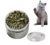 Umiocns Catnip Leaves Dried,40g Dried Ground Catnip - Soothing Natural Leaves Catnip, Relaxing Real Natural Catnip, Healthy Teeth Cleaning Catnip for Oral Health, Cat Hair Removal