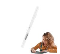 Umiocns Fine Point Tip White Gel Pens Marker Pen,Grout Pen White,Paint Marker Pens,Water Based Paint White Paint Marker Pens Fine Tip, Fine Tip Paint Pen For Art Projects,Black Paper Drawing