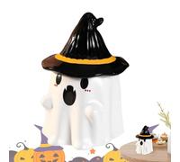 Umiocns Halloween Mugs Ghost,Ghost Shaped Ceramic Mug, Spooktacular Halloween Mug for Witches Brew,Ghost Mug Coffee,Fun Mugs Ghost Cup with Lid, Spooky Ceramic Cute Mugs Halloween Ghost Cup