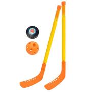Umiocns Indoor Hockey Sticks - Hockey Sticks and Balls Set | Outdoor Ice Ball Set for Kids, Lightweight Stick for Beginners