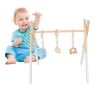 Umiocns Toddler Activity Gym | Folding s Gym Toy Pine Frame,Early Development Toys for Nursery Room, Room, Living, Early Childhood Education Center