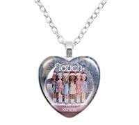 Umiquansome Katseye Necklace Katseye Beautiful Chaos Tour Merch Gnarly Merchandise Y2K Necklace Pendant Inspired Merch for Fans