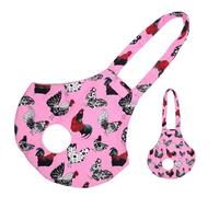 Umisun Chicken Carrier Bag Chicken Carrier Bag Chicken Carrier Bag with Handle for Chicken Cockerel Poultry (Pink)