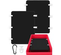 UMIUP 2PCS Divider Tray for Beach Bag Accessories - Suitable for Bogg Bag Organizer Inserts and Divide Space (Black)