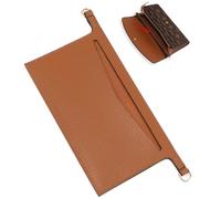 Umiup Purse Insert Organizer Conversion Kit for Emilie Wallet, Brown, Brown 2025 (7.48*6.69*3.14 inch), Fashion