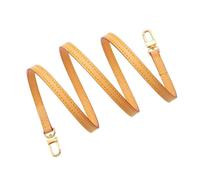 Umiup Vachetta Leather Replacement Bags Strap Shoulder Straps for Handbags Pochette Little Pouch Speedy Nano Noe and Multi Pochette Accessories (Beeswax, Width:0.43in X Length:23.6in)