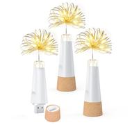 UMIWE Bottle Lights, USB Rechargeable String Lights, 2024 Upgraded Wine Bottle Fairy Light with Cork for Party Halloween Christmas