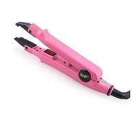 UMIWE Hair Extensions Tools, Professional Keratin Hair Extension Iron Fusion Heat Connector Tool for Salon & Home Use, Suitable for All Hair Extensions(Pink, Constant Temperature)