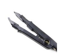 UMIWE Hair Extensions Tools, Professional Keratin Hair Extension Iron Fusion Heat Connector Tool for Salon & Home Use, Suitable for All Hair Extensions(Black, Adjustable Temperature)