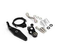 UMIXIRE For Y&amaha XSR900 XSR 900 700 XSR700 2022 2023 2024 Motorcycle Adjustable Steering Damper Stabilizer Mounting Bracket Kit(Bracket-Black)