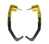 UMIXIRE Motorcycle Adjustable Hand Guard Modified Brake Handle Protects for CBR650R CB650R CBR300RR CBR1000RR CB500(Gold (1 Pair))