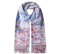 Umjetnost Soft Cashmere Feel Scarf For Women Elegant Art Print Winter Warm Scarves Large Shawl Wrap Monet Klimt Van Gogh Gifts, C17, One Size