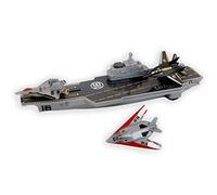 UMKYTOYS Toy Aircraft Carrier With Toy Fighter Jet Planes Launcher For Kids Army Toys Boys Girls Navy