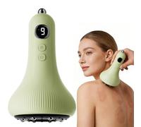 Umllpet Electric Cupping Device, 9 Gears Adjustable Guasha Device for Meridian Cleansing for Abdomen, Waist, Arms, Legs