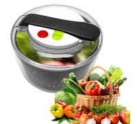 Umllpet Salad Spinner with Lid, 5 Litre Large Salad Vegetable Spinner, Salad Dryer with Lid, Salad Dryer Salad Spinner Salad Manager for Washing and Drying Salad for Fruit Vegetables Salad