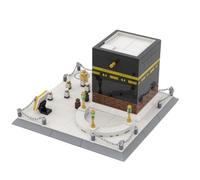 Ummah Celebrations Islamic Holy Kaaba Building Block Set, Makkah Model Construction Toy, Eid Gift