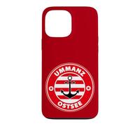 Ummanz Baltic Sea Island Holiday Beach Boat Surfing Souvenir Case for iPhone 13 Pro Max