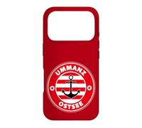 Ummanz Baltic Sea Island Holiday Beach Boat Surfing Souvenir Case for iPhone 17 Pro