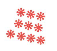 Ummingbird Feeder Attachment 10pcs Weatherproof 8 Petal Flower Port Replacement Backyard Bird Lover Home Vegetable Garden Bird Feeding Flowers