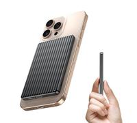 ummz Magnetic Power Bank,Ultra Slim Wireless Portable Charger 5000mAh,20W PD Mag-Safe Battery Pack Fast Charging,USB C in&Out Powerbank for iPhone 16/15/14/13/12 Pro Max