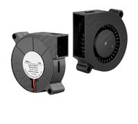 UMOBXKIFN 1pcs 5015 Blower Fan 24v 12V 5V Ball/Sleeve 3D Printer Fan 50x50x15MM USB 4PIN 2PIN Cooler 50MM Centrifugal Cooling Fan(12V S 3500RPM,5PCS 5015 Blower)
