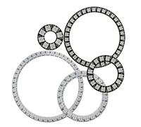 UMOBXKIFN 1pcs WS2812B LED Pixel Individually Addressable Ring 8/16/24/35/45Leds WS2812 Built-in IC Full Color Circle Led Modules Light DC5V(Emitting Color3)