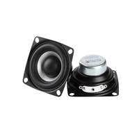 UMOBXKIFN 2Pcs 2 Inch Audio Portable Speakers Full Range Speaker 4Ohm 12W DIY Stereo HiFi Horn Loudspeaker Home Theater Accessories(4 Ohm Speaker)