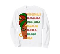 Umoja Kujichagulia Ujima Ujamaa Nia Kuumba Imani Sweatshirt
