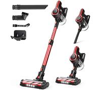 Umoot Cordless Vacuum Cleaner, 250W Powerful Stick Vacuum, Rechargeable Lightweight Wireless Vacuum Cleaner, with 1.2L Large Dust Cup, Up to 30 Minutes Runtime, Ideal for Hard Floor, Pet Hair