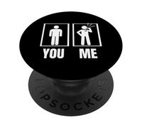 Umpire I'm A Proud Referee Men Funny Referee PopSockets Adhesive PopGrip