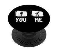 Umpire I'm A Proud Referee Men Funny Referee PopSockets Adhesive PopGrip
