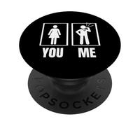 Umpire I'm A Proud Referee Women Funny Referee PopSockets Adhesive PopGrip
