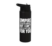 Umpire Referee Arbitrator Sport Rules Moderator Overseer Stainless Steel Insulated Water Bottle