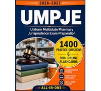 UMPJE Study Guide 2026-2027: 1400 Practice Questions for Uniform Multistate Pharmacy Jurisprudence Exam Preparation