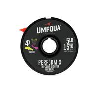 Umpqua Sighter-Tippet, Tri Tone Micro 4X, Pink/Yellow, 15YD