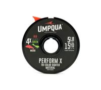Umpqua Sighter-Tippet, Two Tone Micro 4X, Red/Green, 15YD