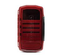 UMPQUA UPG Silicone WP Weekender Claret Fly Box - Lightweight Durable Versatile High-Capacity Large-Sized Secure Hold Quick-Loading Fly Storage Case - Fly Fishing Tackle Organizer