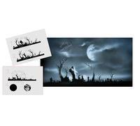 UMR-Design AS-009 Cementary Airbrushstencil Step by Step Size M