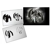 UMR-Design AS-106 Death Angel Airbrushstencil Step by Step Size M
