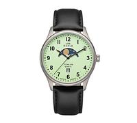 UMR RUHLA Classic 20910 Men's Quartz Moon Phase Leather Strap Watch 5 Bar