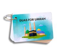 Umrah Dua Cards, Step by Step Guide to Umrah Dua Recitations, Umrah Gift, Umrah Prayers and Supplications, Umrah Flash Cards