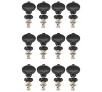 Umsoxhy 12 Tuning Pegs Pin for Ukulele and Other Various Instruments-Black