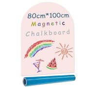 Umtiti 40" x 32" Magnetic Chalkboard Arch Contact Paper for Wall,Peel and Stick Self Adhesive Blackboard Wall Decal Roll for Home School,Pink,80100PK,UK