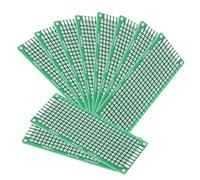 UMTMedia® 10 Pieces 3x7 Double Sided Prototyping Circuit Board FR4 Printed Prototype PCB For Arduino PI.