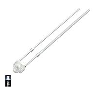 UMTMedia® 100 x White 1.8mm Ultra Bright LEDs Clear LED Bulb