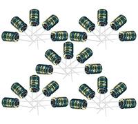 UMTMedia® 25 Pieces 1000uF 10V Radial Aluminium Electrolytic Capacitor ±20% 105°C