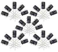 UMTMedia® 25 Pieces 330uF 25V Radial Aluminium Electrolytic Capacitor ±20% 105°C
