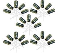 UMTMedia® 25 Pieces 4.7uF 100V Radial Aluminium Electrolytic Capacitor ±20% 105°C